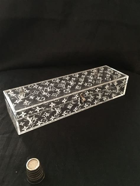 louis vuitton acrylic box|louis vuitton boxes.